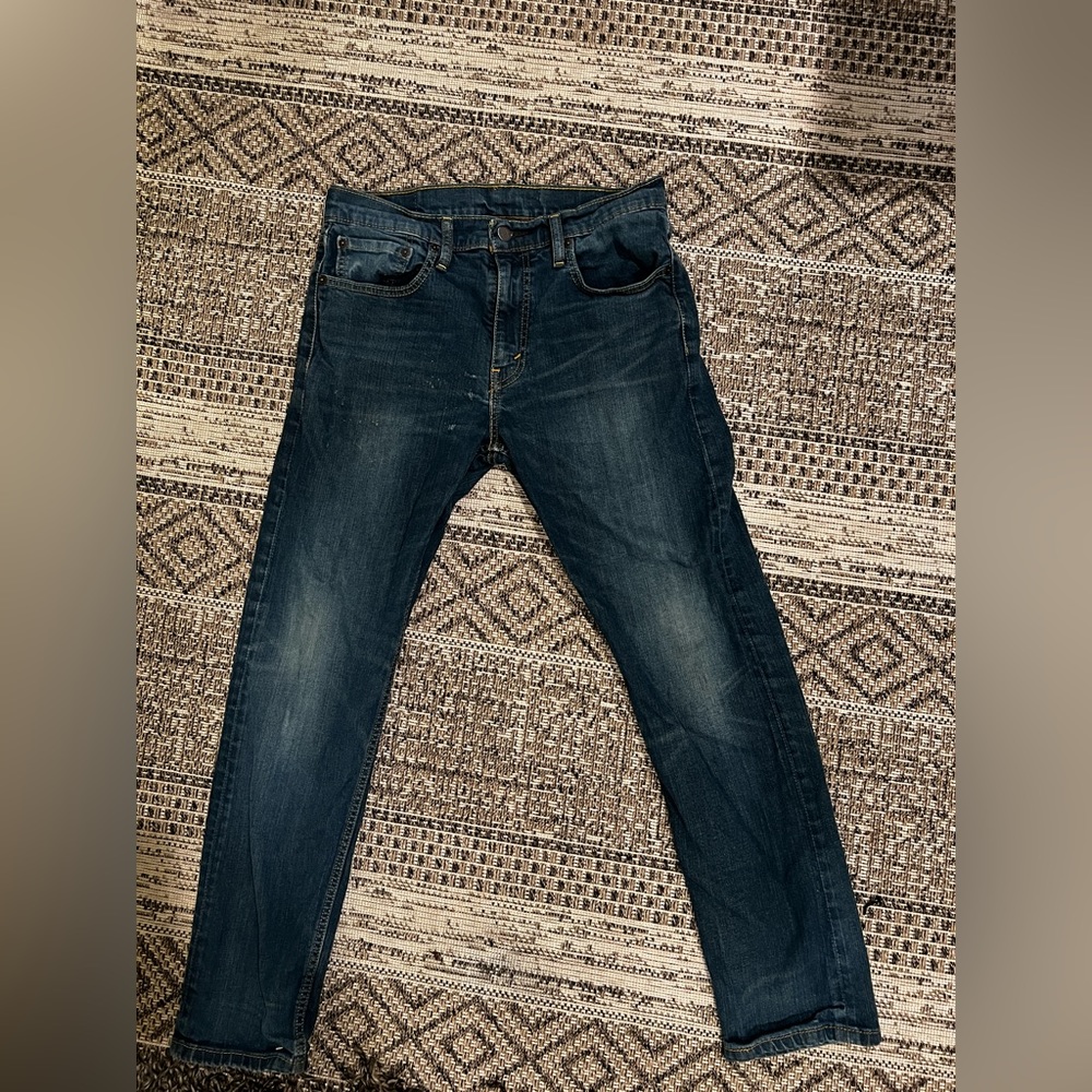 31x30 LEVI JEANS 502 Straight Tapered